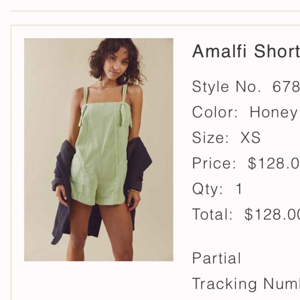Free people amalfi shortalls